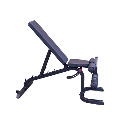 Универсальная регулируемая скамья BODY SOLID GFID31B черная